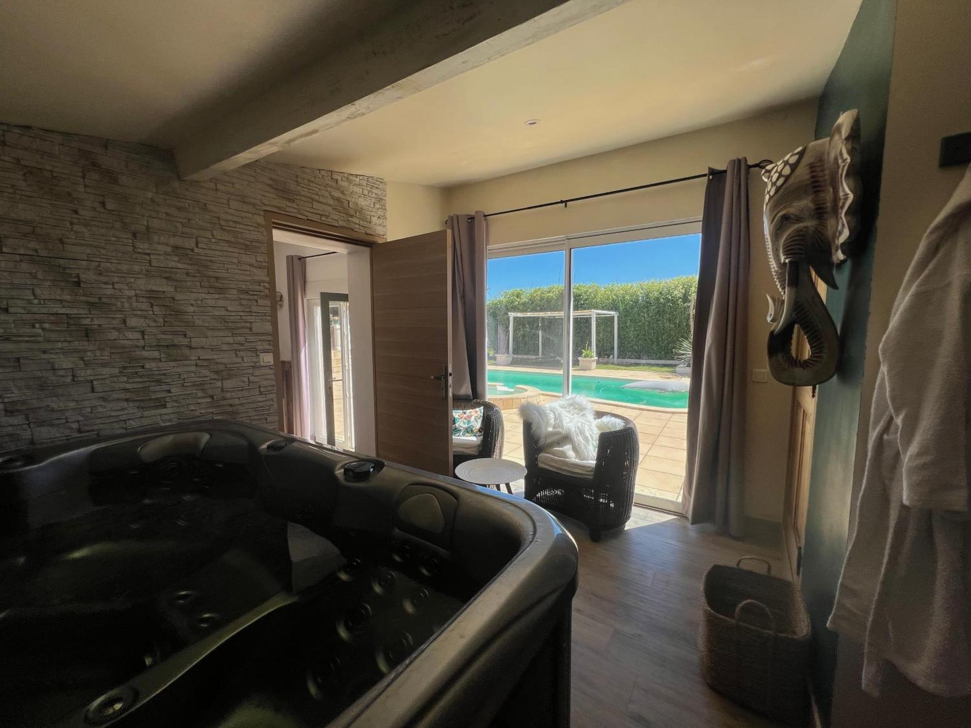 Lecrin Chambre D'Hote Spa Bellegarde  Exterior photo